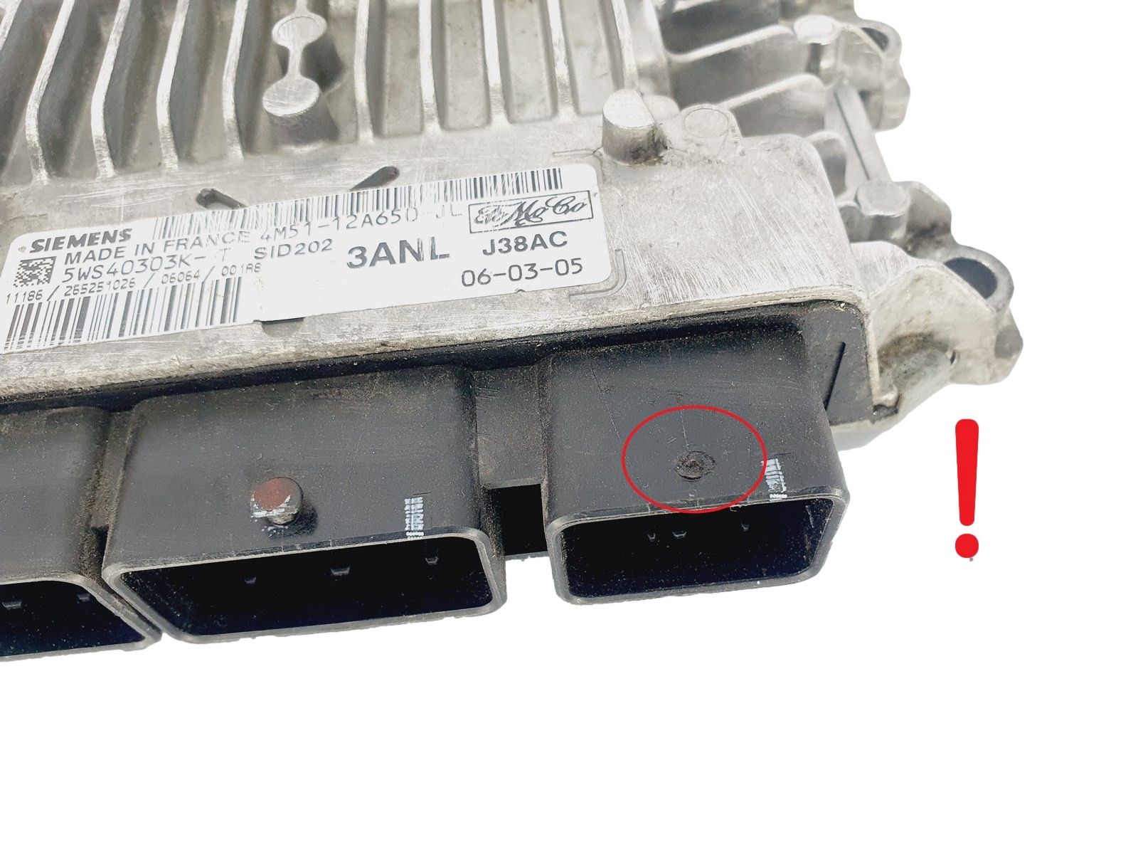 Kontrolna Enota 5WS40303K-T 4M51-12A650-JL SID202 Ford Siemens 45689 main product photo