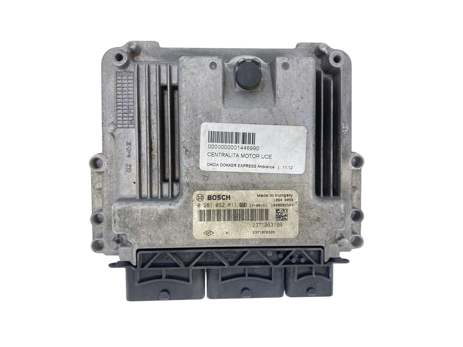 Kontrolna Enota Dacia 237107632R 237106319R 0281032811 Bosch 63560 main product photo