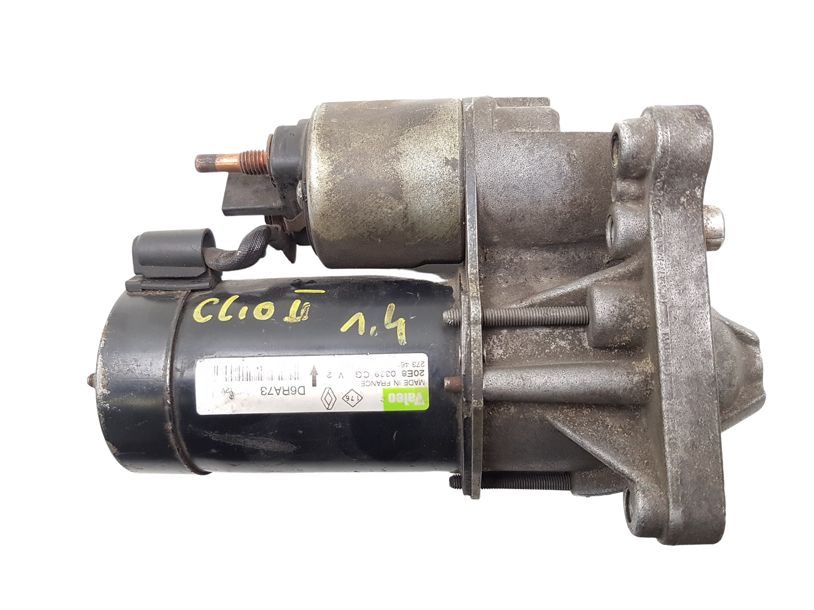 Zaganjalnik Renault 7711134260 D6RA73 100647B 1.4 1.6 Valeo main product photo