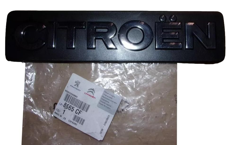 Emblem Original 8665CF 8665.CF Citroen main product photo