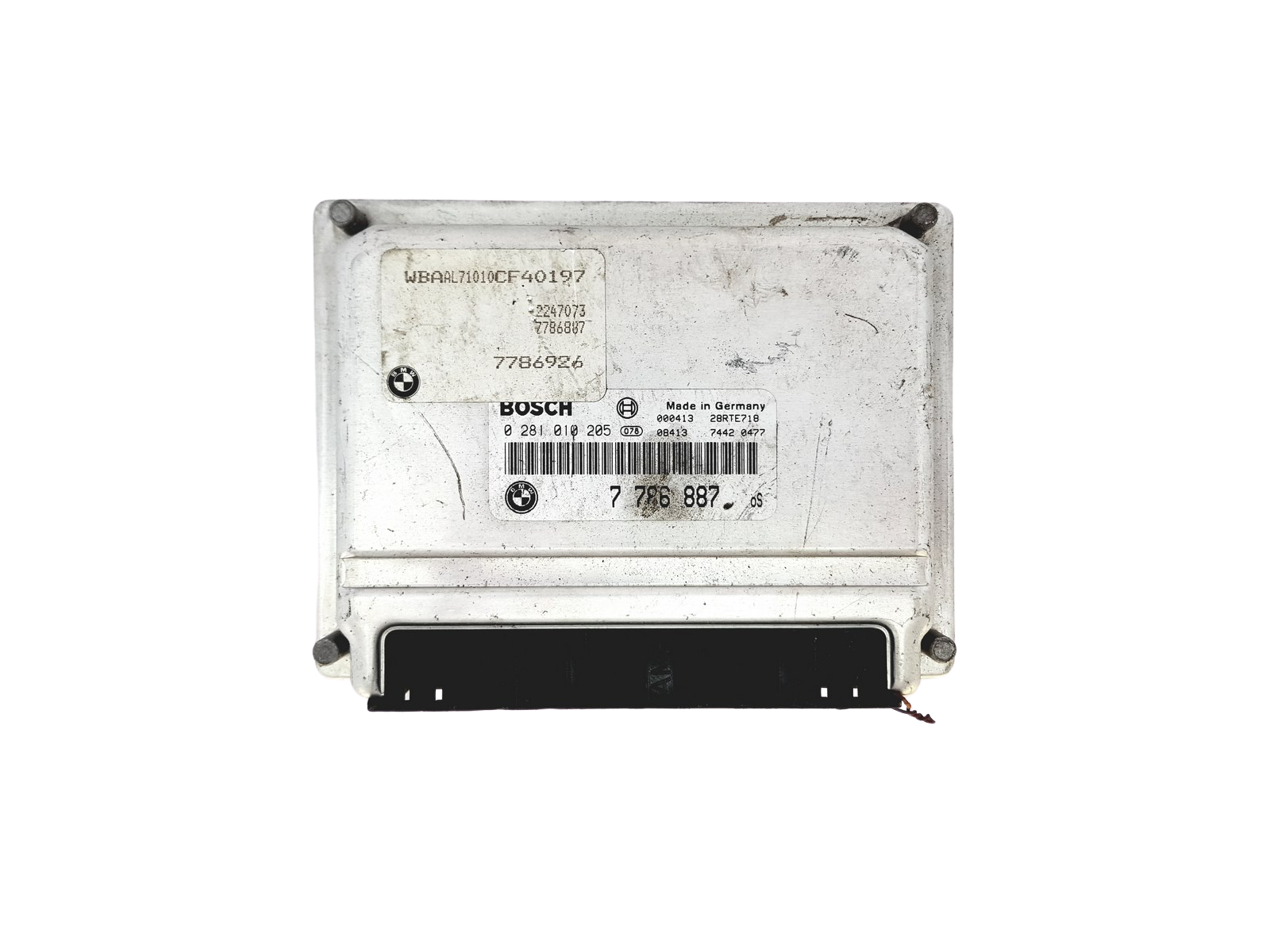 Kontrolna Enota Motorja ECU BMW 7786887 0281010205 Bosch 25427 main product photo