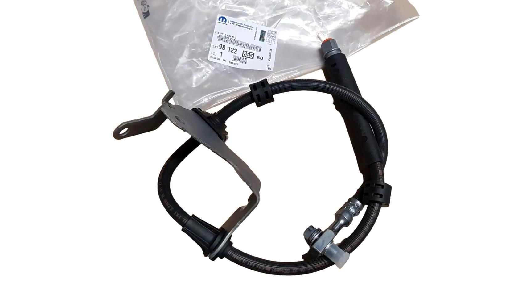Zavorna cev Desni Spredaj Original 9812285580 Citroen Peugeot main product photo