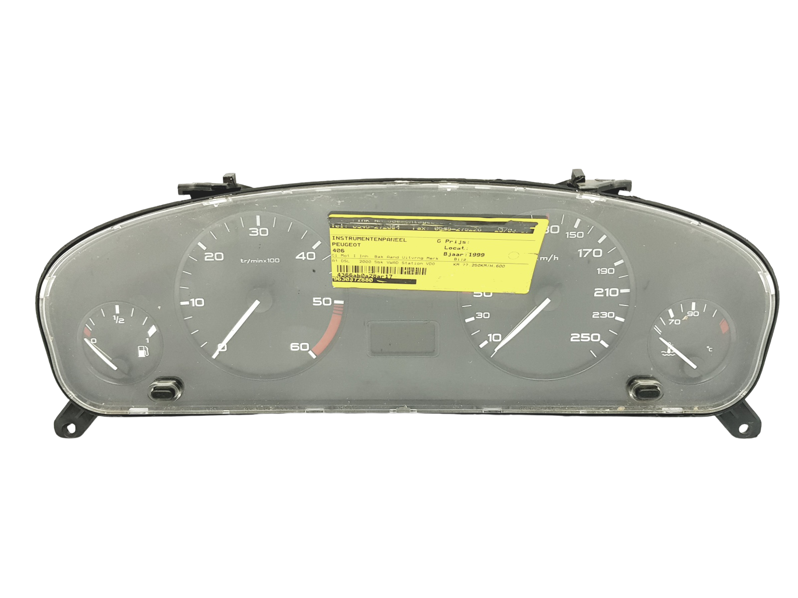 Merilnik vrtljajev Peugeot 406 9630372880 110008882010 44947 main product photo