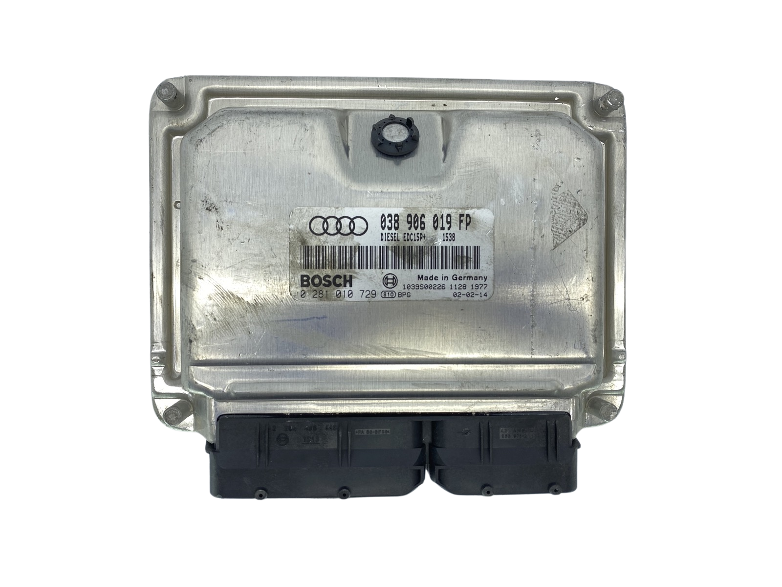 Kontrolna Enota 038906019FP 0281010729 Audi Bosch 63986 main product photo