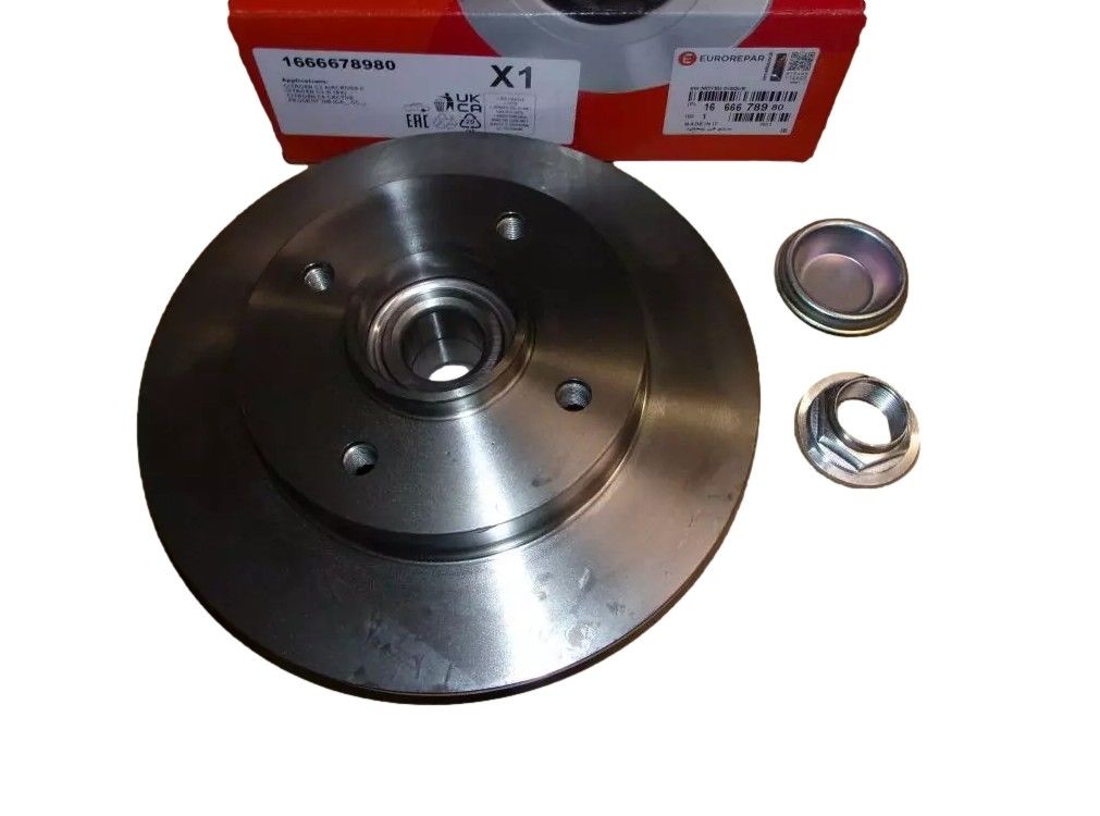 Zavorni kolut Zadaj Original 1666678980 Citroen Peugeot main product photo
