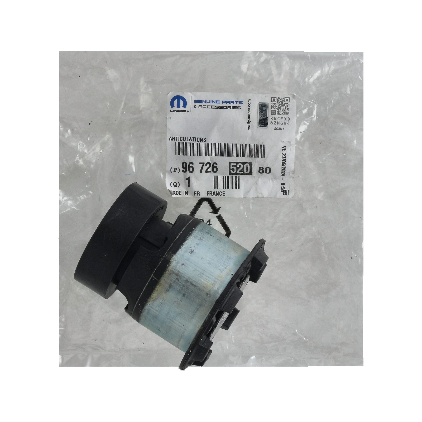 Puša Nosilca Osi Original 9672652080 Peugeot main product photo
