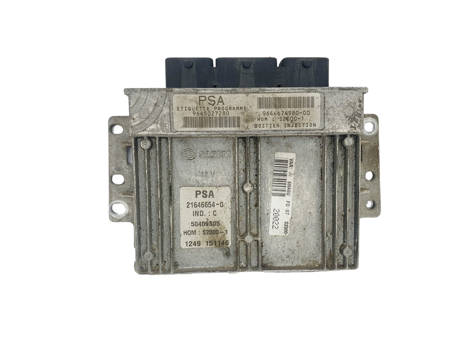 Kontrolna Enota 9645027280 9644674980 21646654-0 PSA Sagem 45977 main product photo
