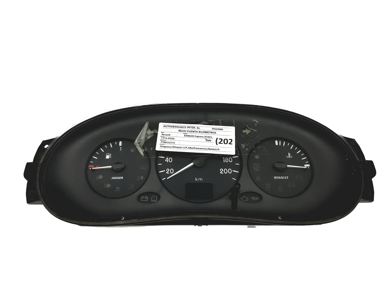 Merilnik hitrosti Renault Kangoo 1 8200133491 A 52774 main product photo