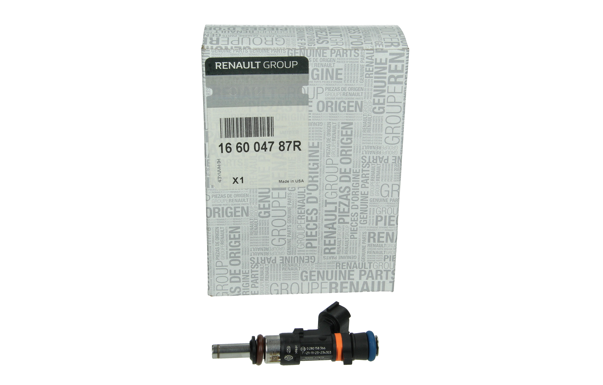 Vbrizgalna šoba Nov Original 166004787R Renault Dacia main product photo