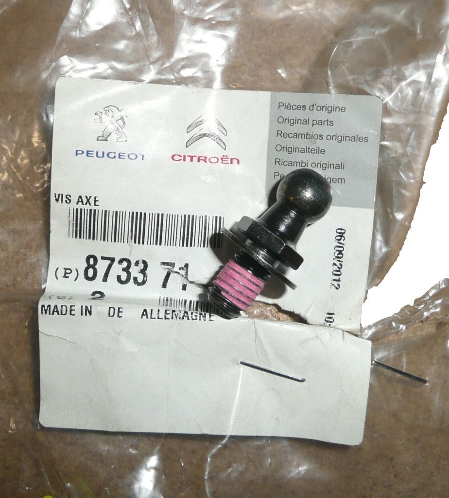Vijak Siłownika Klapy Nov Original 8733.71 8733.71 Citroen C1 main product photo