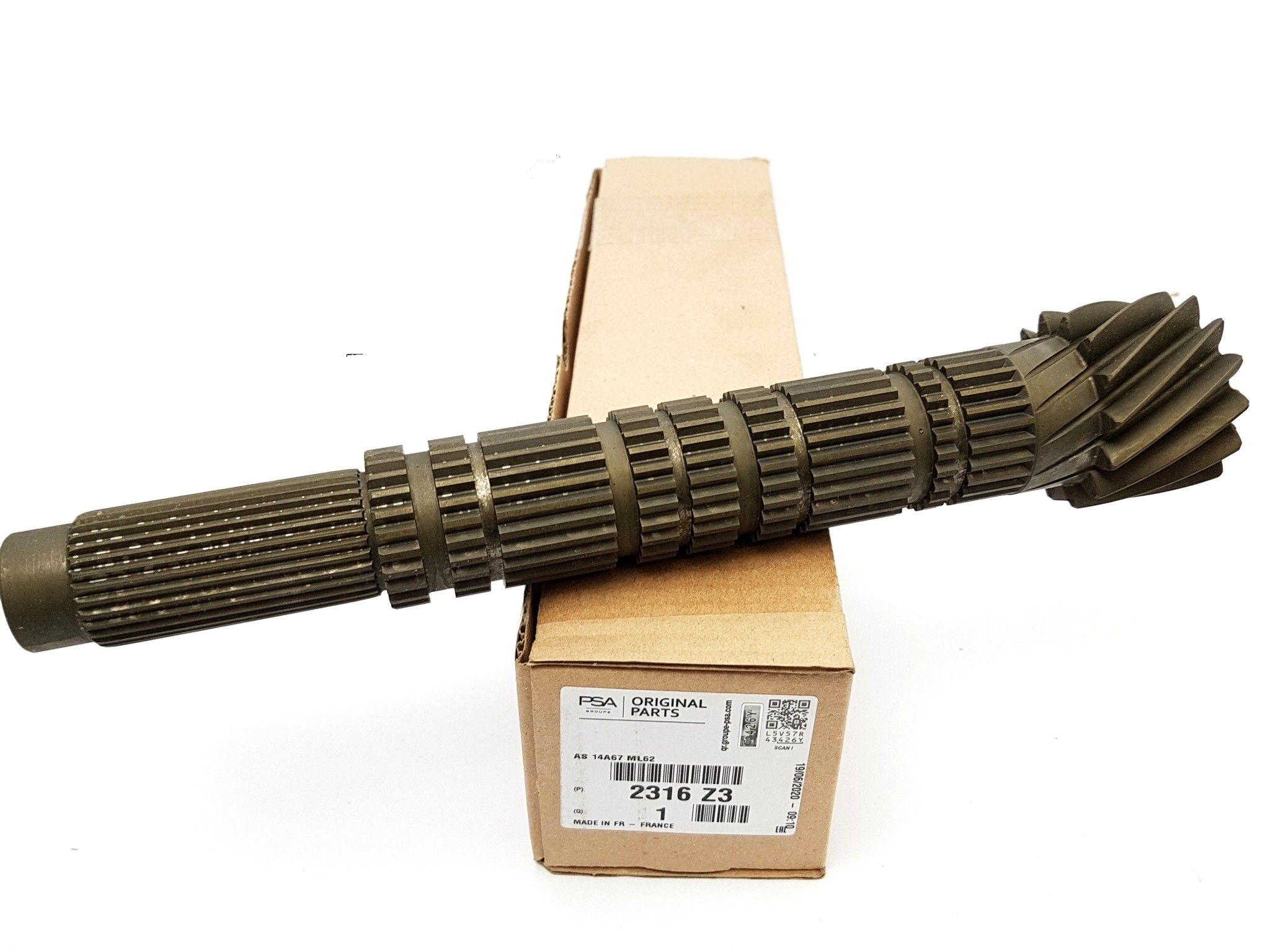 Glavna gred menjalnika Original Jumpy Expert Scudo ML6 2316Z3 9654513488 main product photo