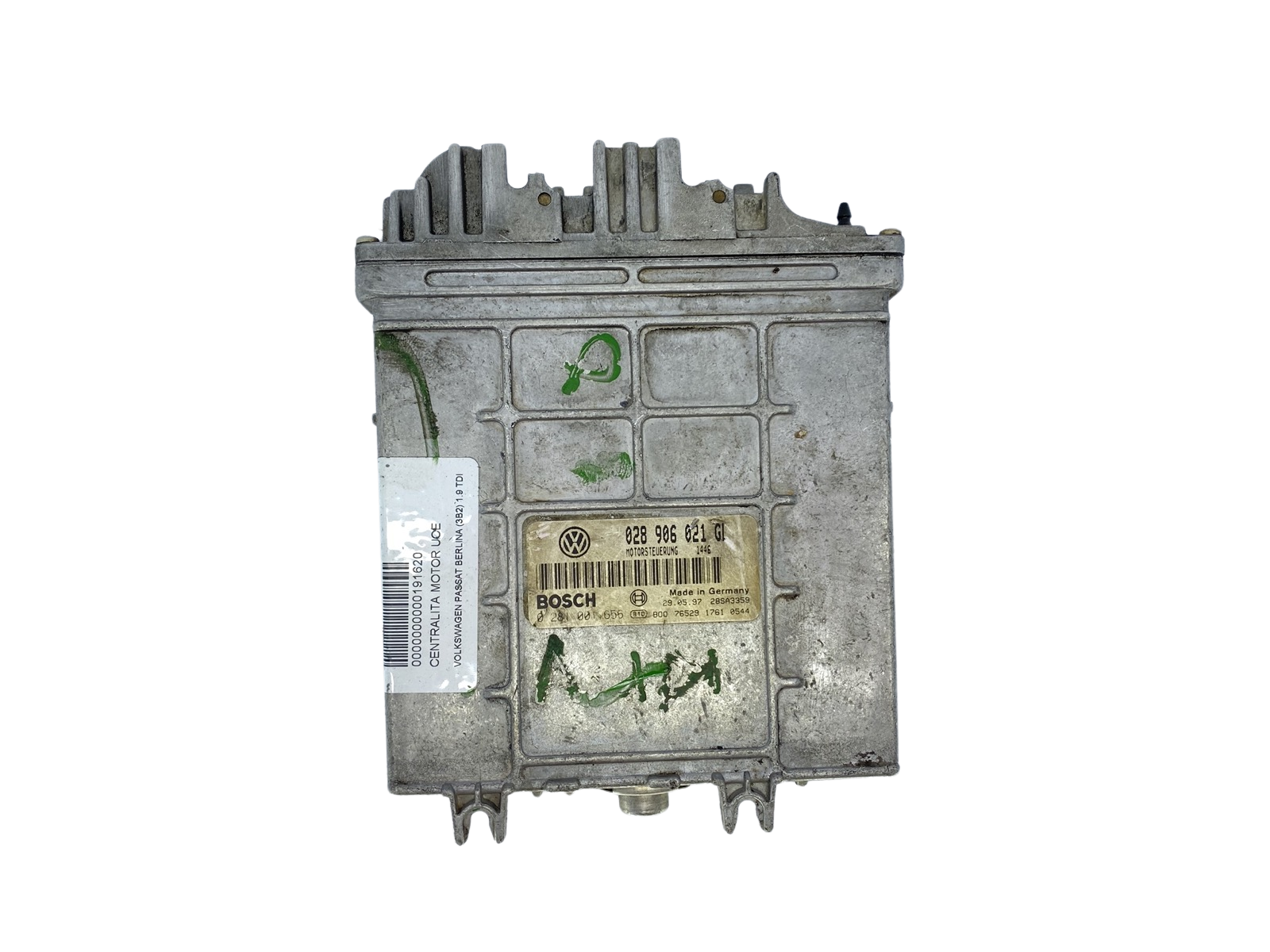 Kontrolna Enota 028906021GL 0281001656 Audi VW Bosch 60617 main product photo