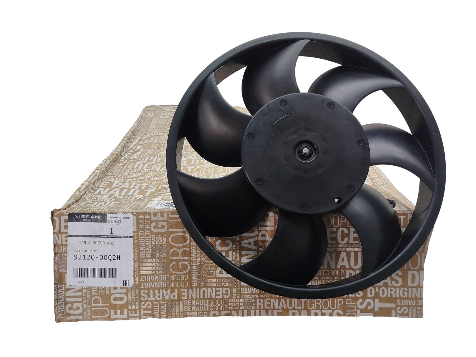 Ventilator Hladilnika Nov Original 9212000Q2H 214817864R Renault Nissan main product photo