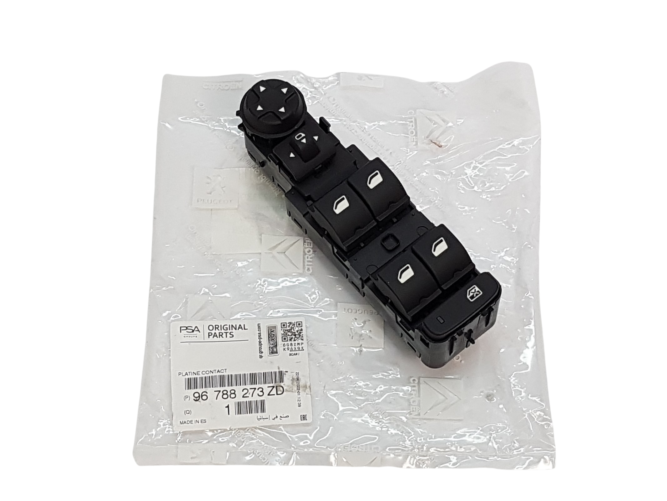 Stikalo Za Pomik Stekel Citroen 96788273ZD Original main product photo