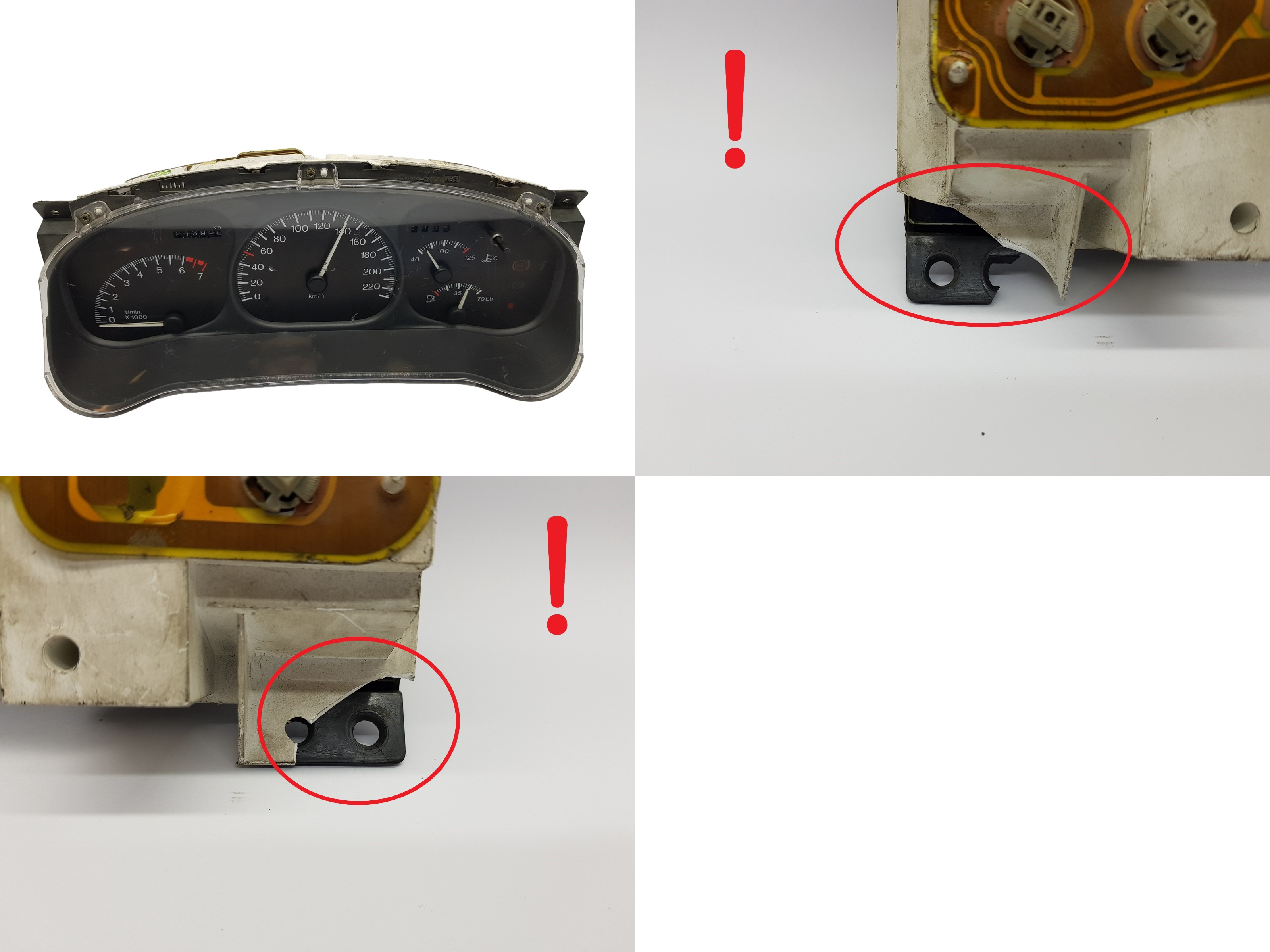 Merilnik vrtljajev Opel Sintra 16249329 16249329F 2036 main product photo