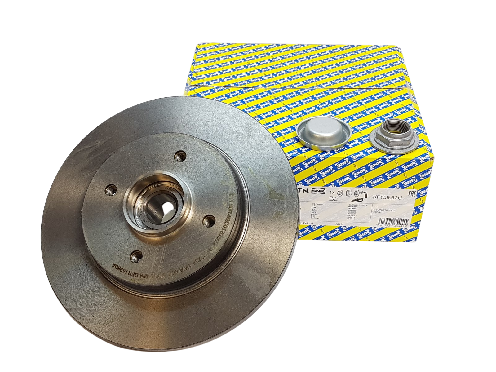 Zavorni kolut Zadaj Citroen Peugeot 424946 KF159.62U SNR main product photo
