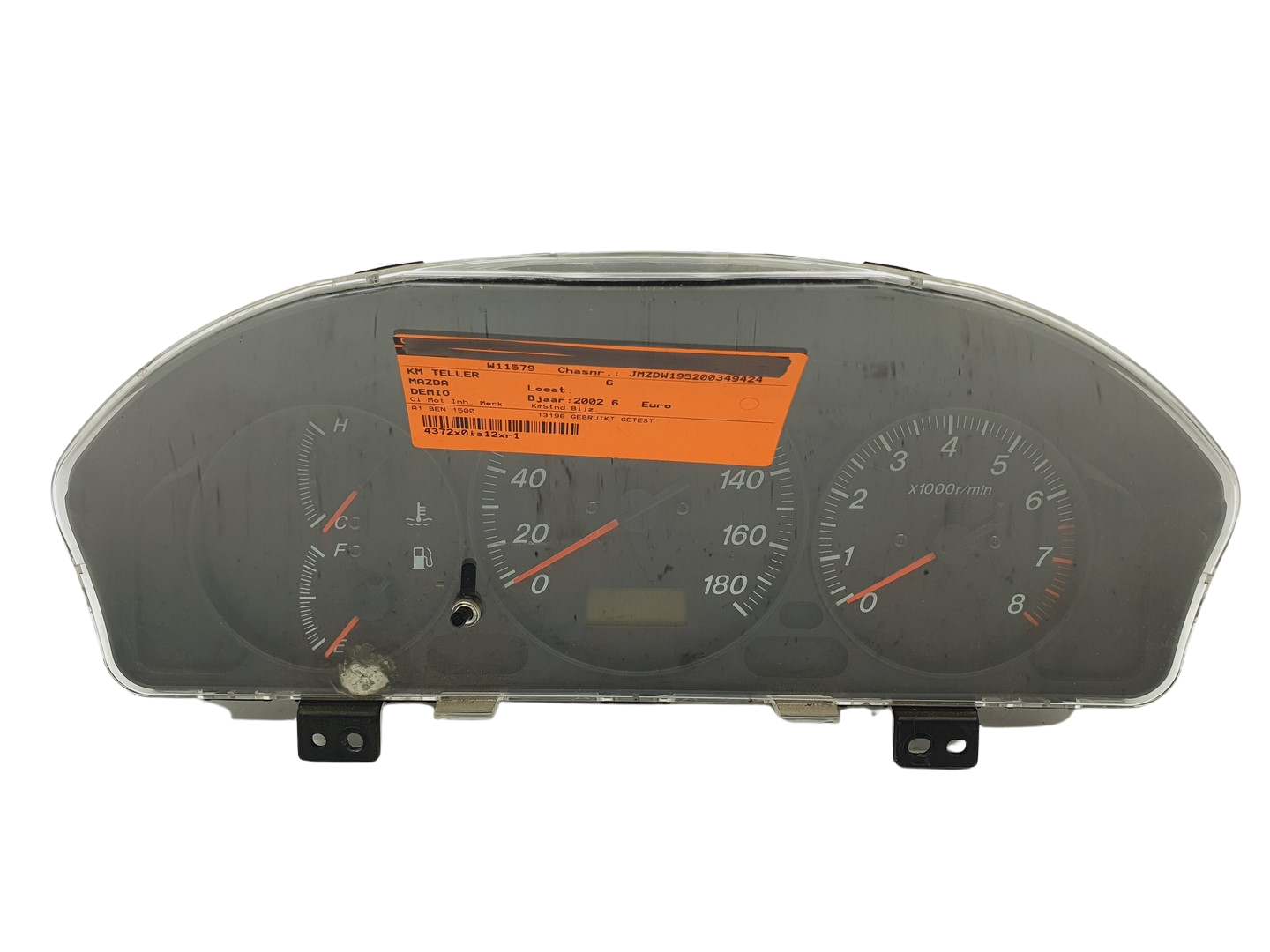 Merilnik vrtljajev Mazda Demio D2DC40 61010 main product photo