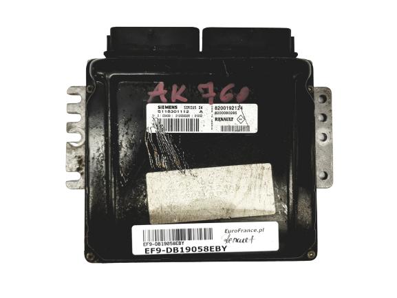 Kontrolna Enota S118301112A 8200192124 Renault Siemens main product photo