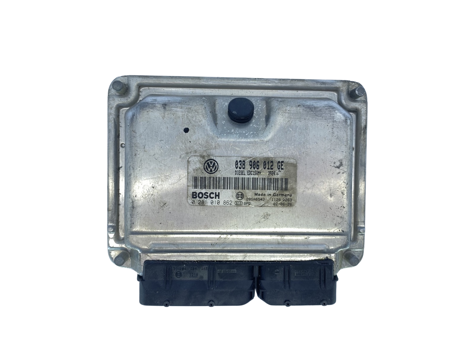 Kontrolna Enota 038906012GE 0281010862 VW Seat Skoda Bosch 63010 main product photo