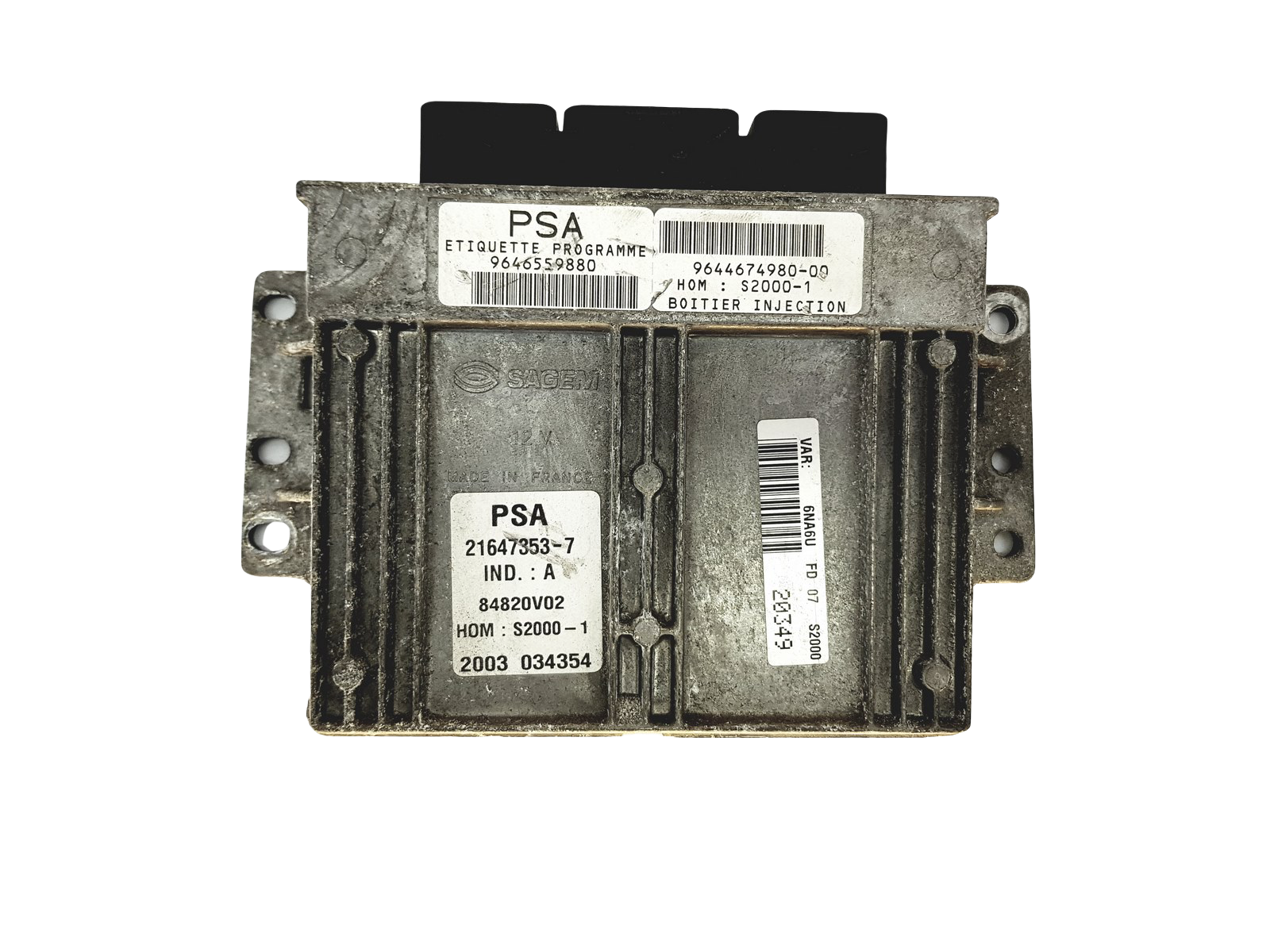 Kontrolna Enota PSA 9646559880 9644674980-00 Sagem 22593 main product photo