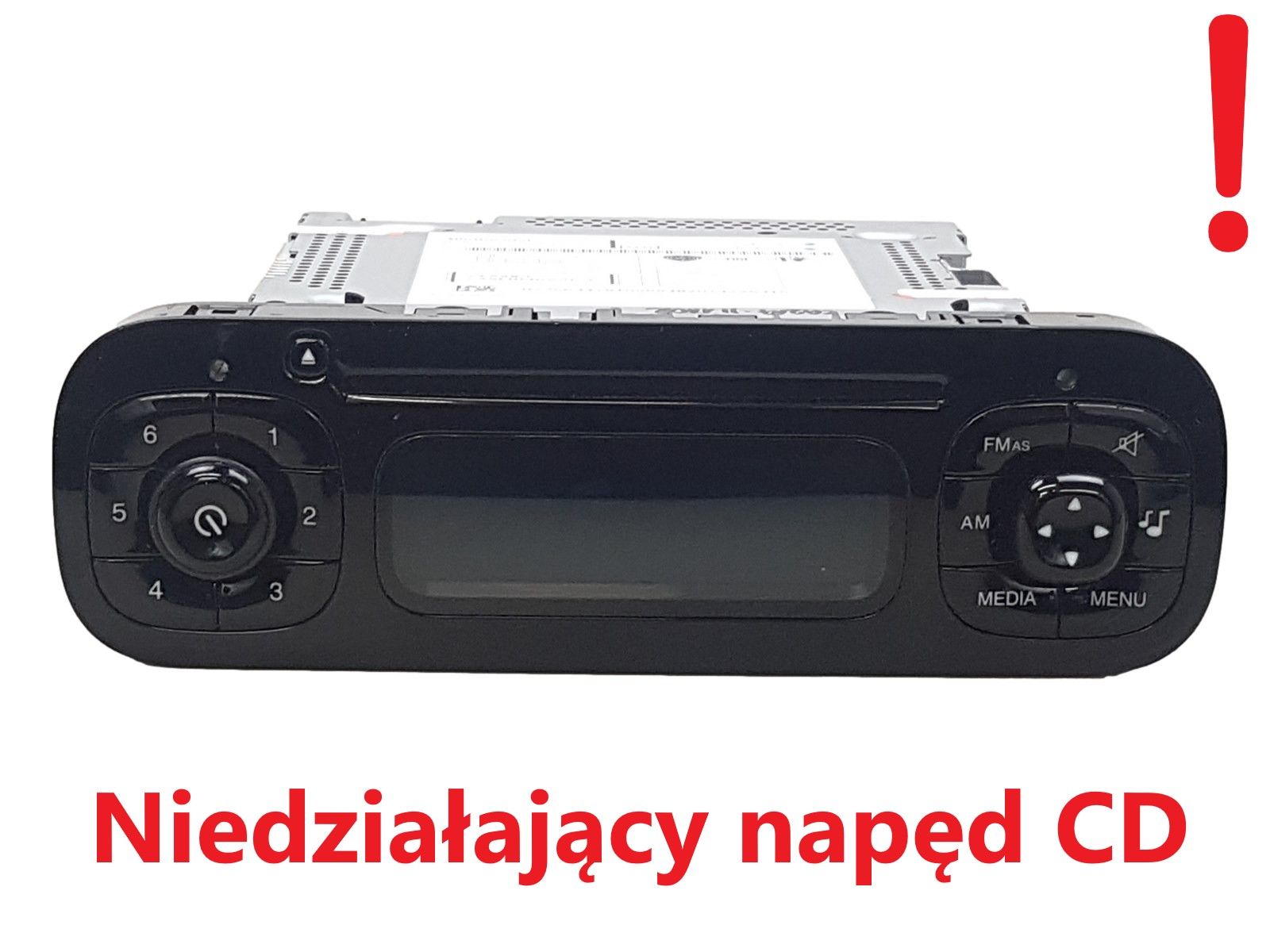 Radio Cd Mp3 Predvajalnik Fiat Panda 07356347910 735634791 NA CZĘŚCI main product photo