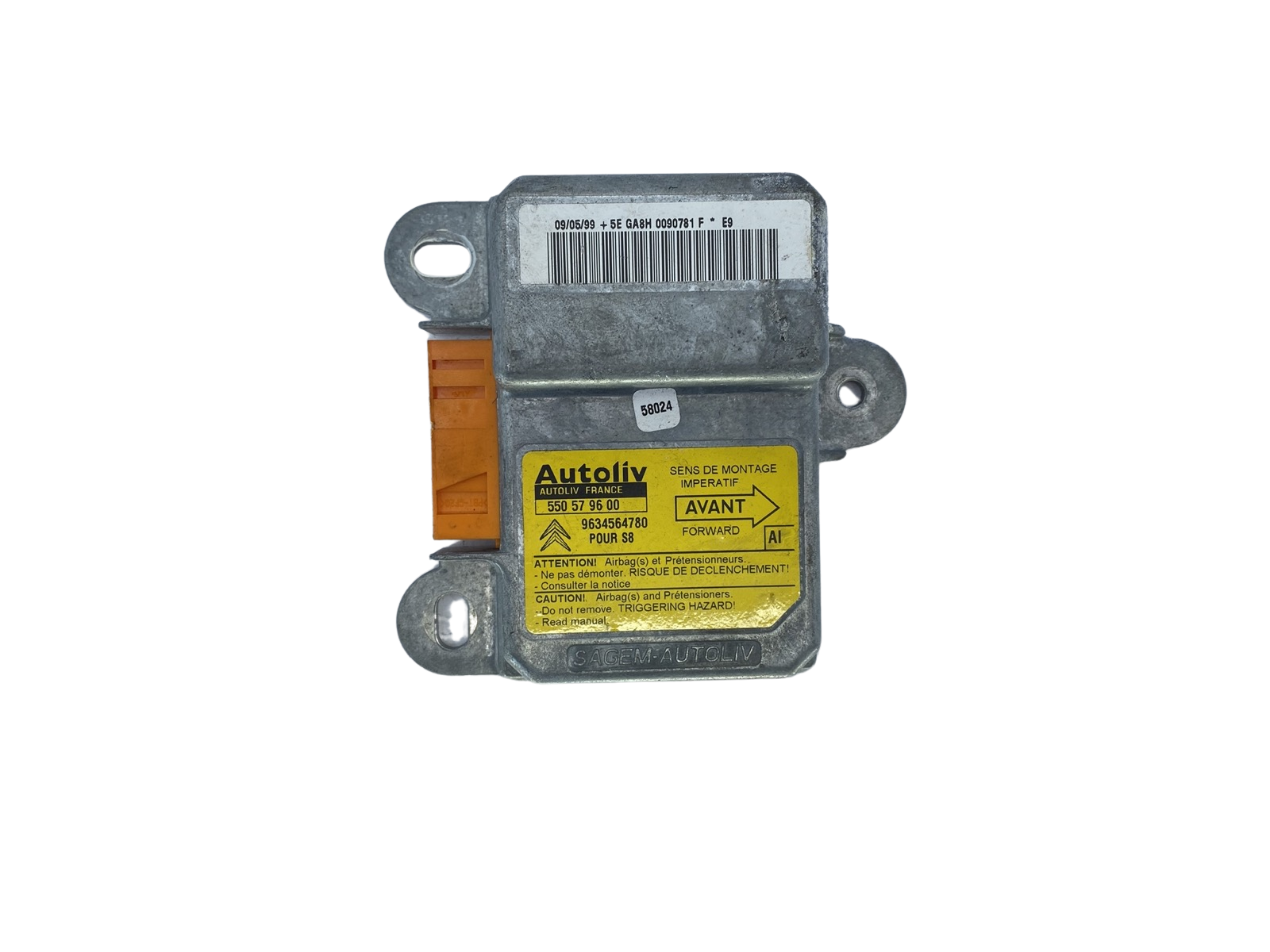 Modul krmilne enote 9634564780 550579600 PSA Autoliv main product photo