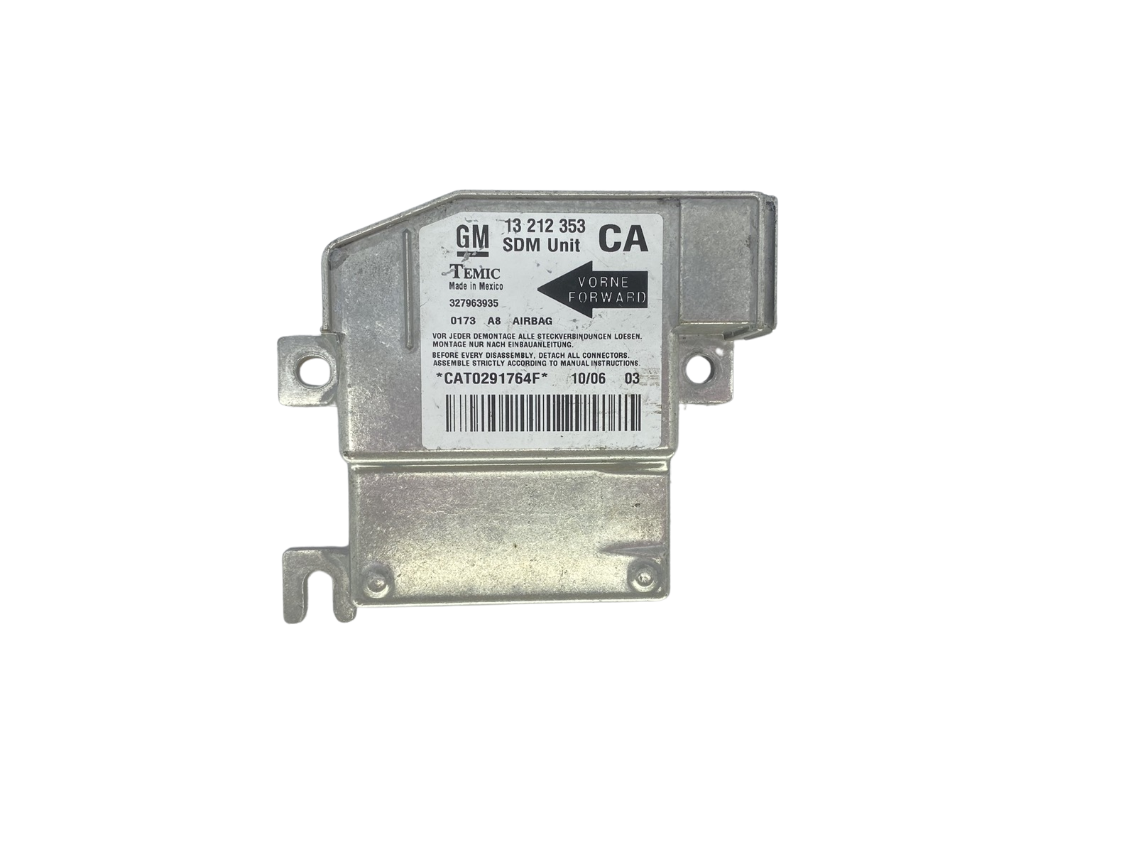 Modul krmilne enote 24423840 327963935 Opel Temic 58422 main product photo