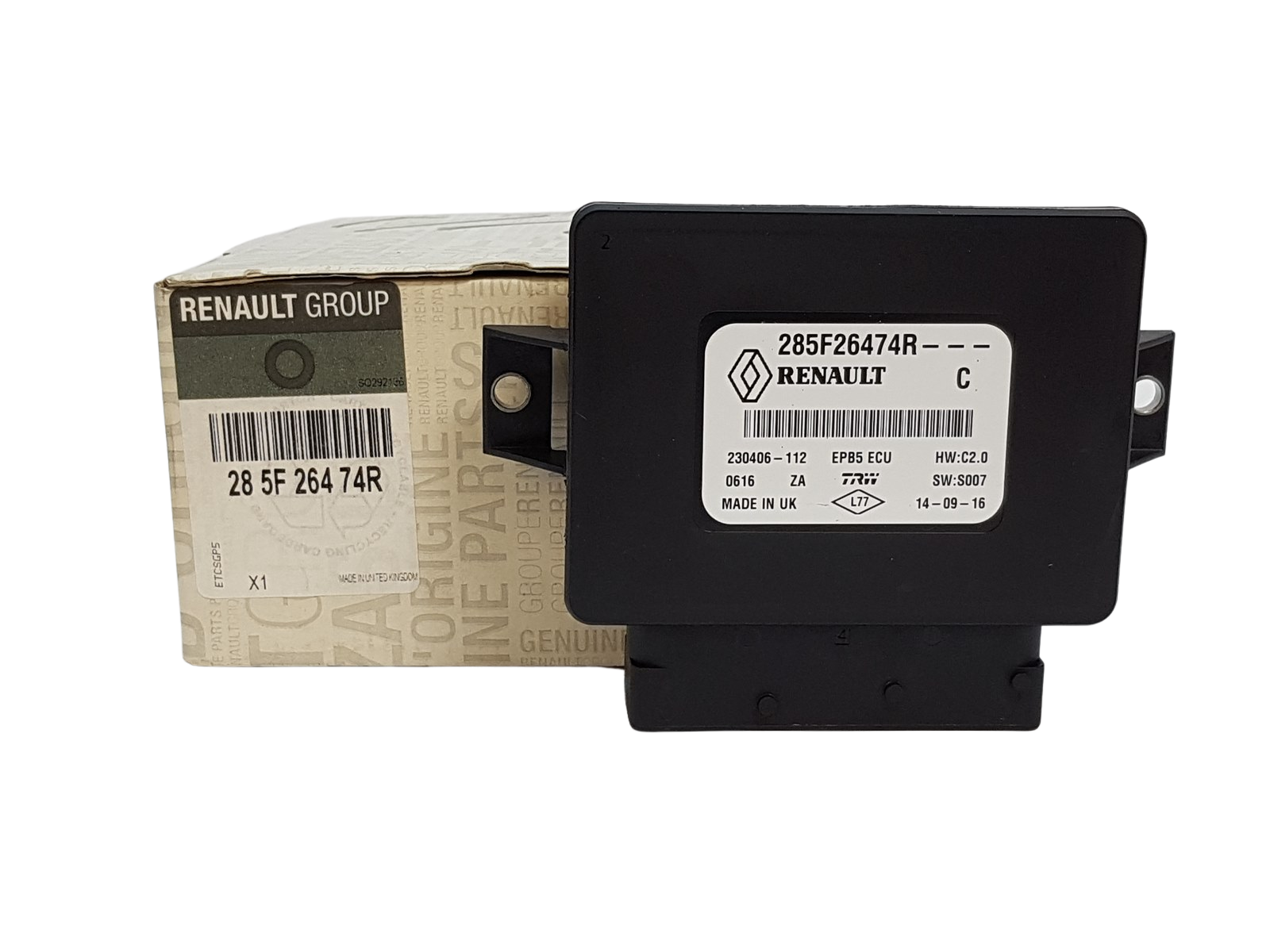 Modul krmilne enote Renault 285F26474R Nov Original main product photo