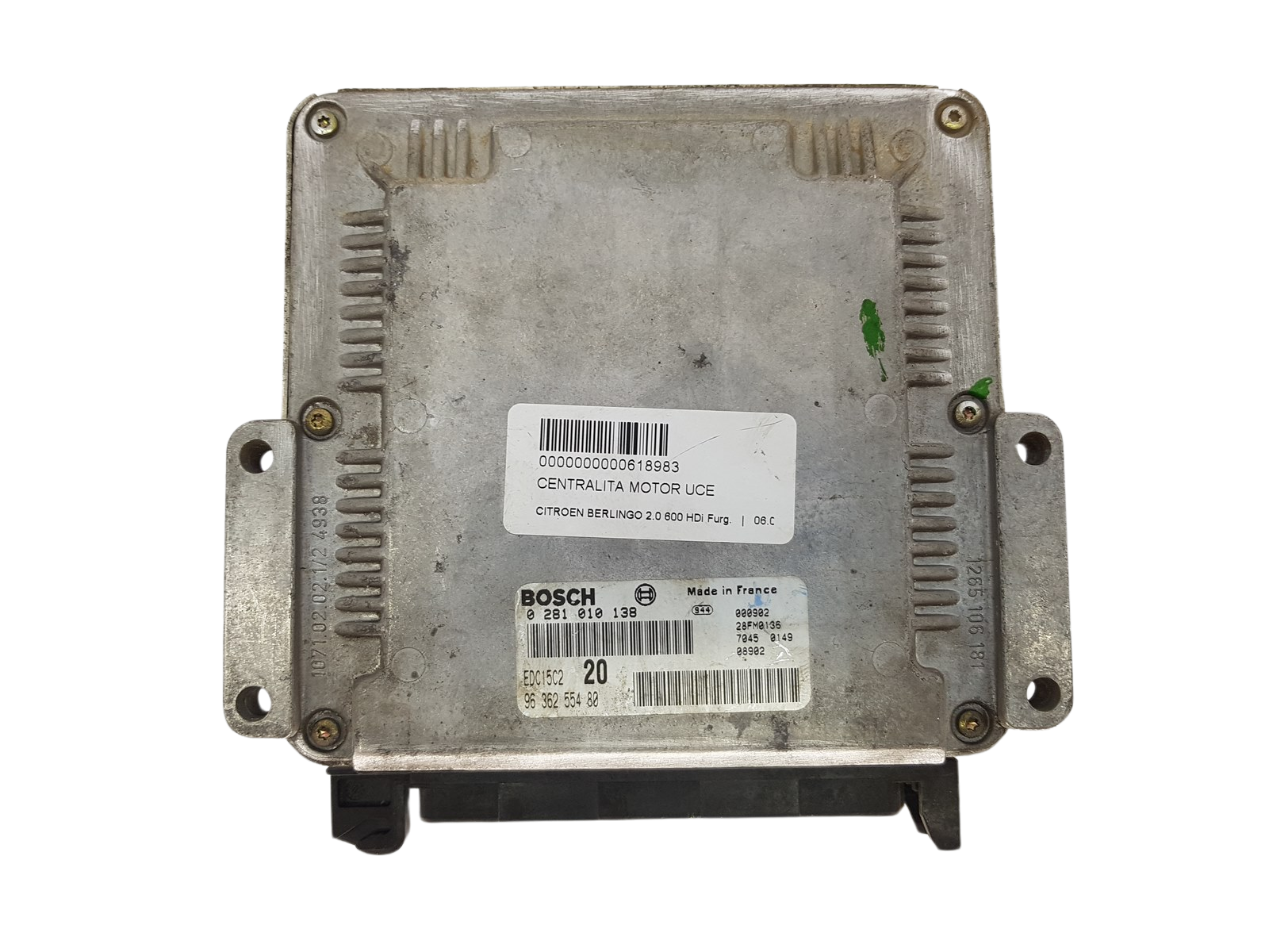 Kontrolna Enota 0281010138 9636255480 26FM0136 PSA Bosch 3233 main product photo