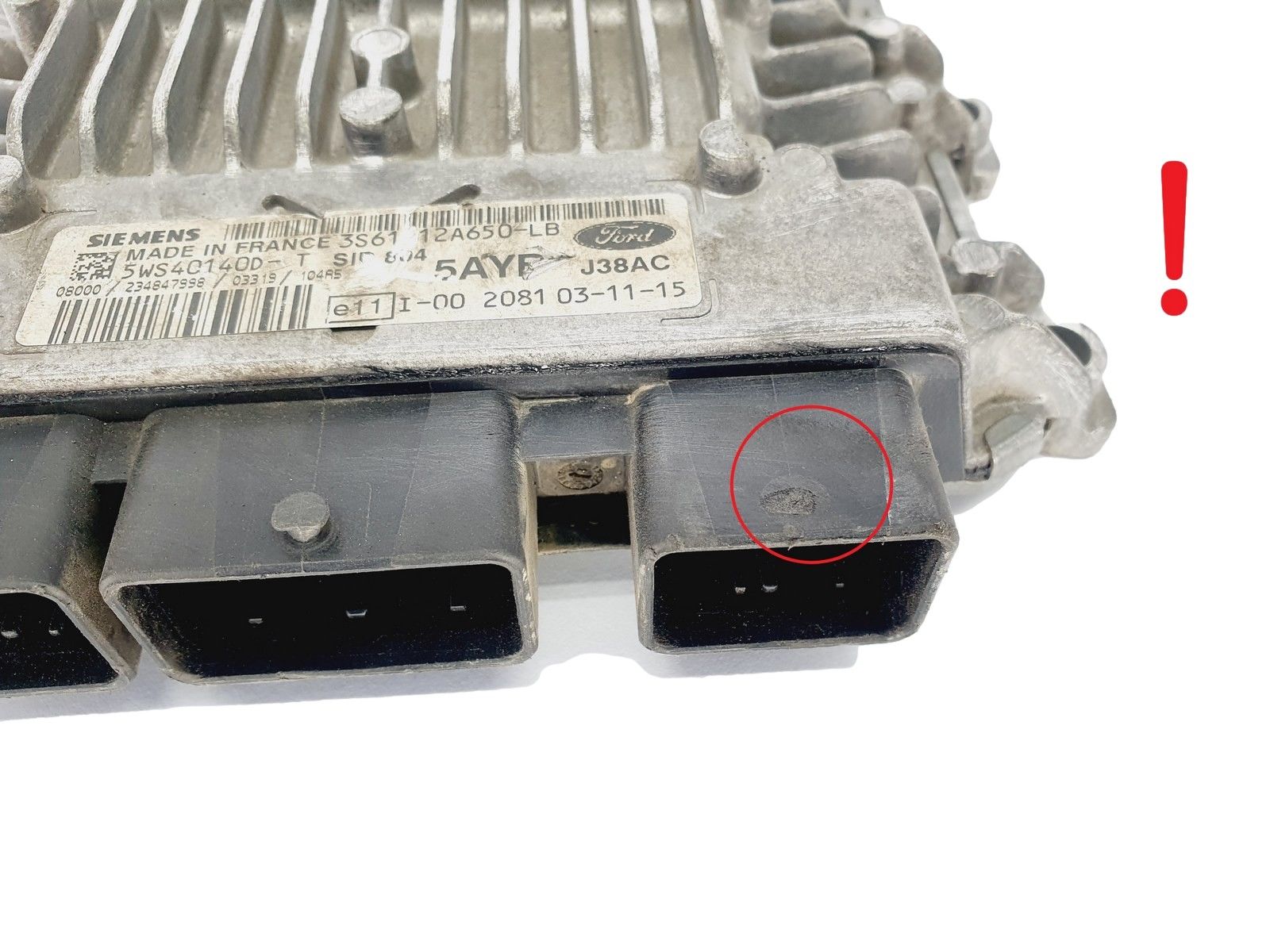 Kontrolna Enota 3S61-12A650-LB 5WS40140D-T SID 804 Ford Siemens 42961 main product photo