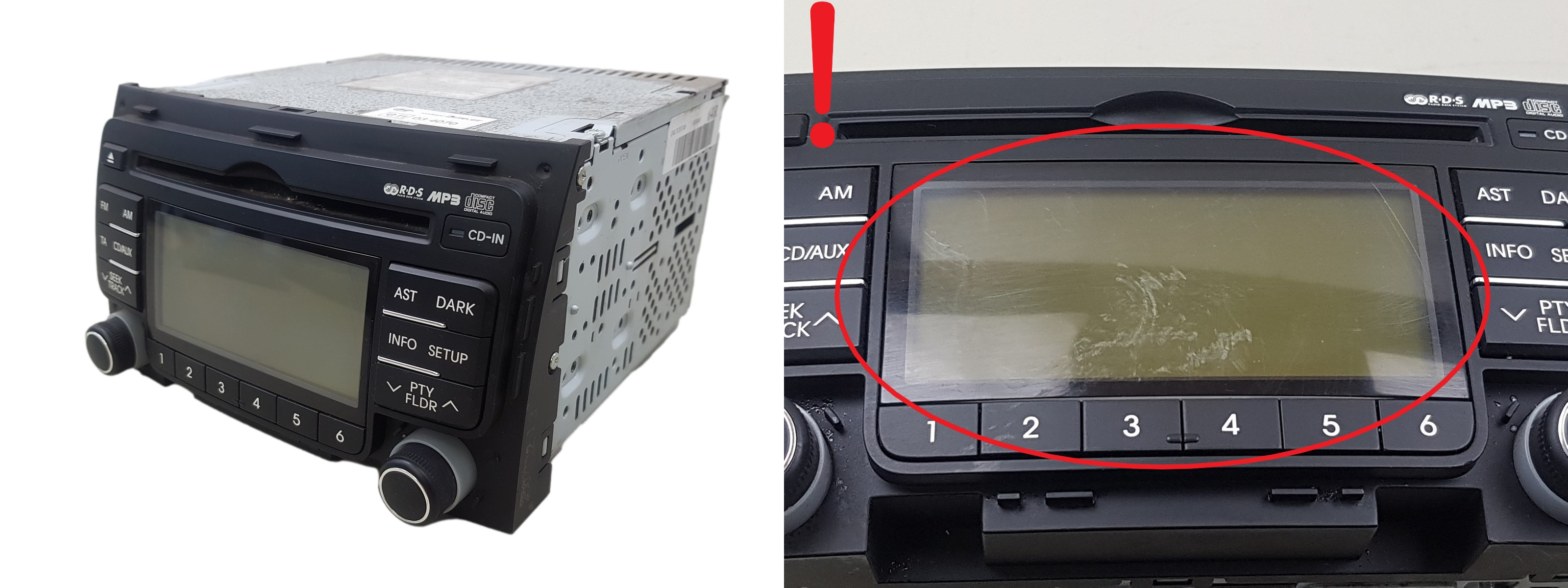 Radio Cd Mp3 Predvajalnik Hyundai I30 96160-2L200 A-200FDE 1230 main product photo