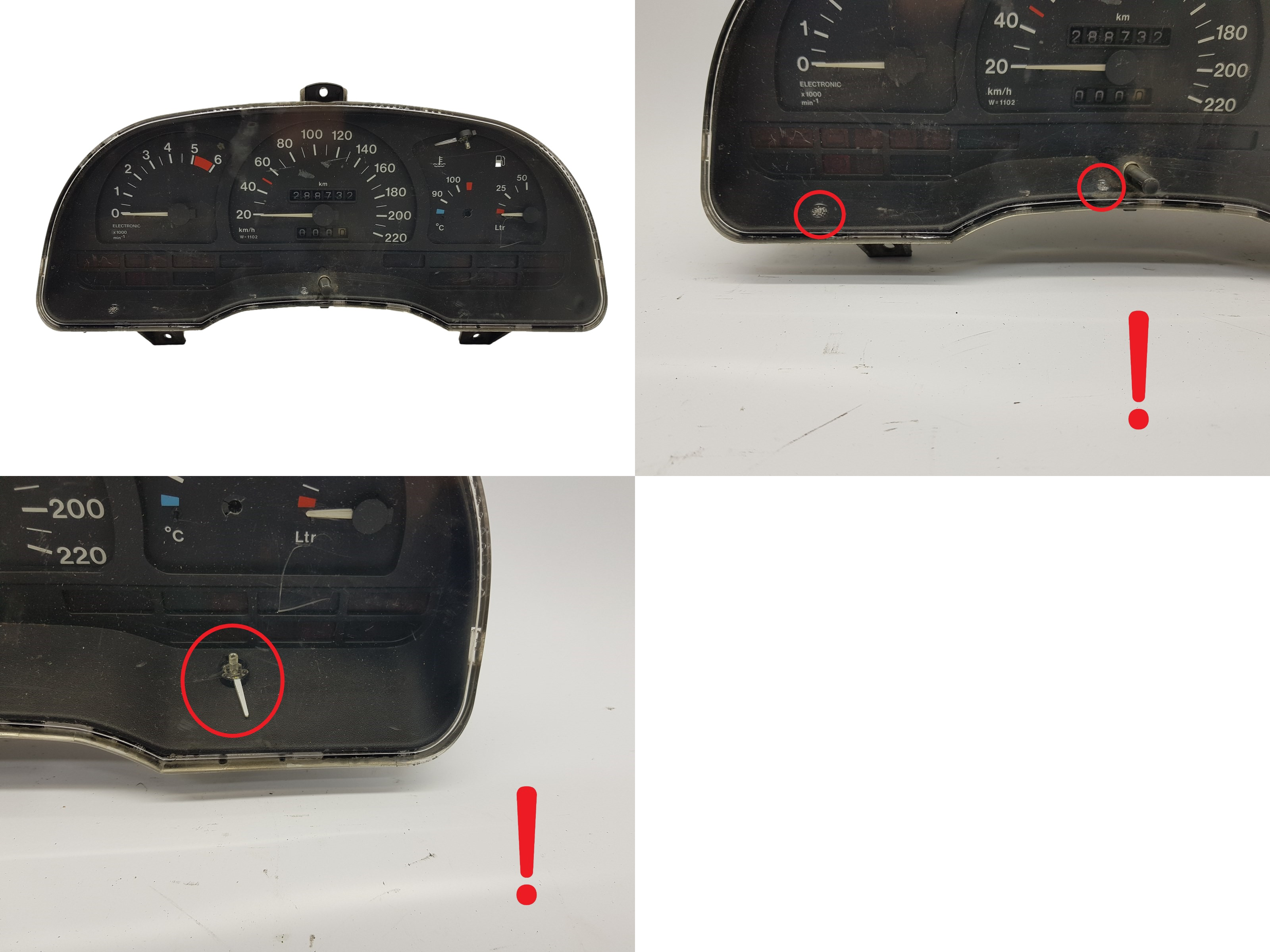 Merilnik hitrosti Opel 88481659 Vectra A Astra F 2266 main product photo