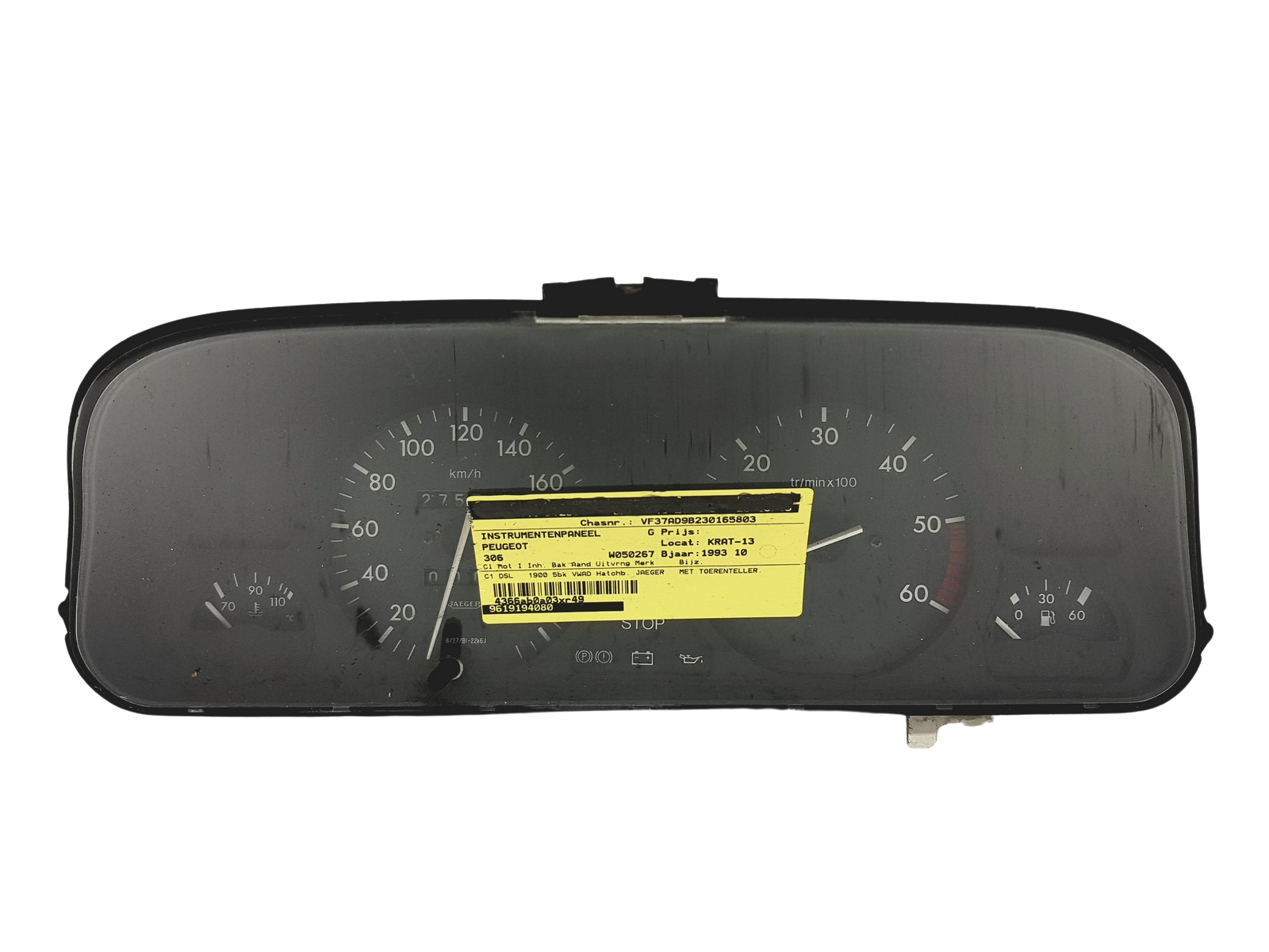 Merilnik hitrosti Peugeot 306 9619194080 09033509905 49767 main product photo