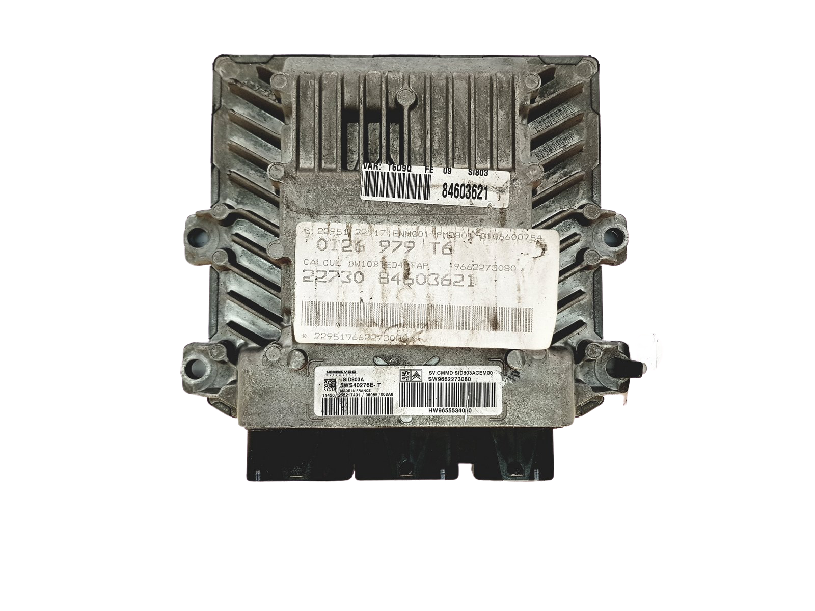 Kontrolna Enota 5WS40276E-T 9662273080 965534080 PSA Siemens main product photo