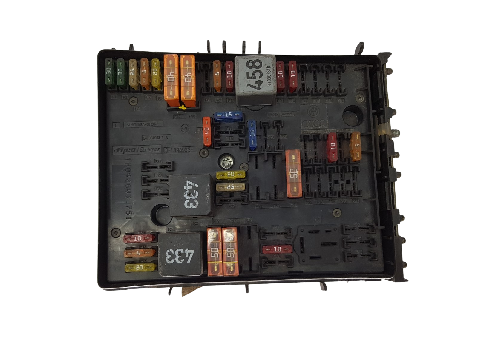 Škatla z varovalkami VW Audi 1K0937124H 0-1534502-1 20816 main product photo