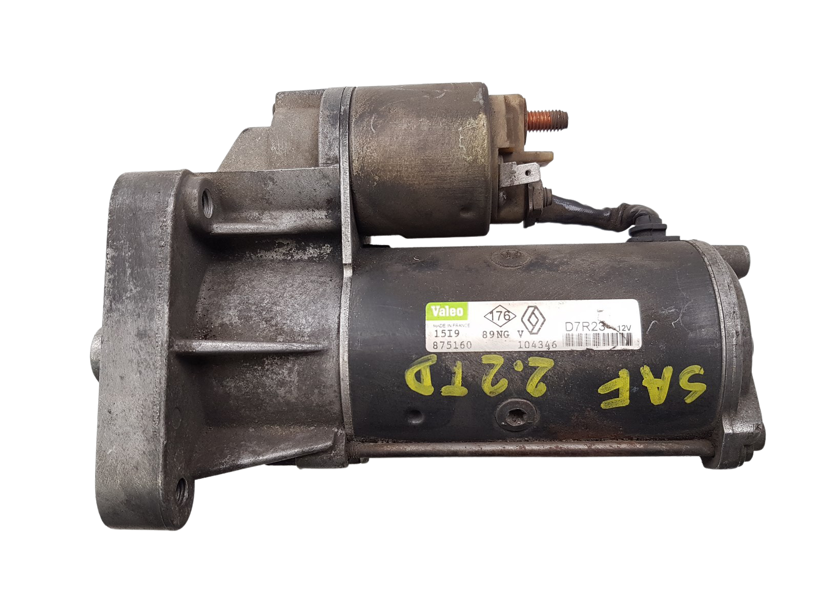 Zaganjalnik Motorja Renault 7700104346 D7R23 2.2 D Valeo 1251 main product photo