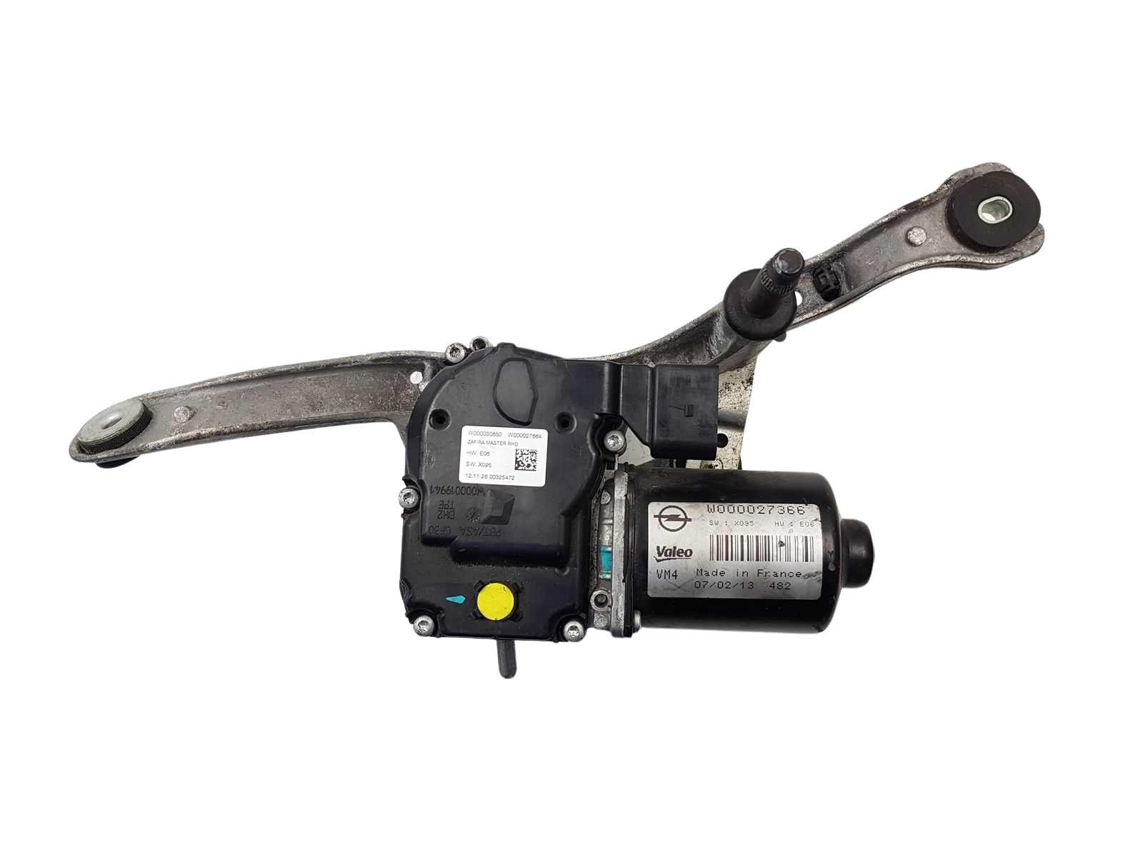 Motor brisalca Desni Vauxhall Zafira C W000027366 W000030850 RHD main product photo
