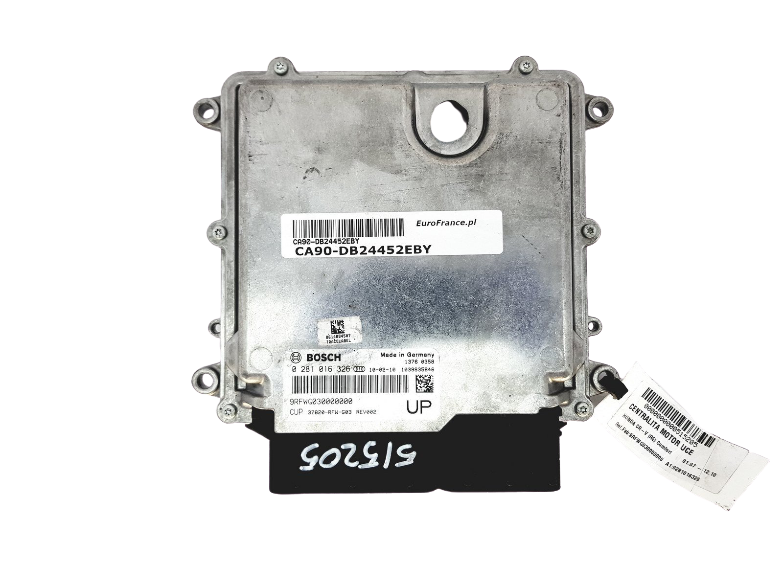 Kontrolna Enota 0281016326 37820-RFW-G03 Honda Bosch main product photo