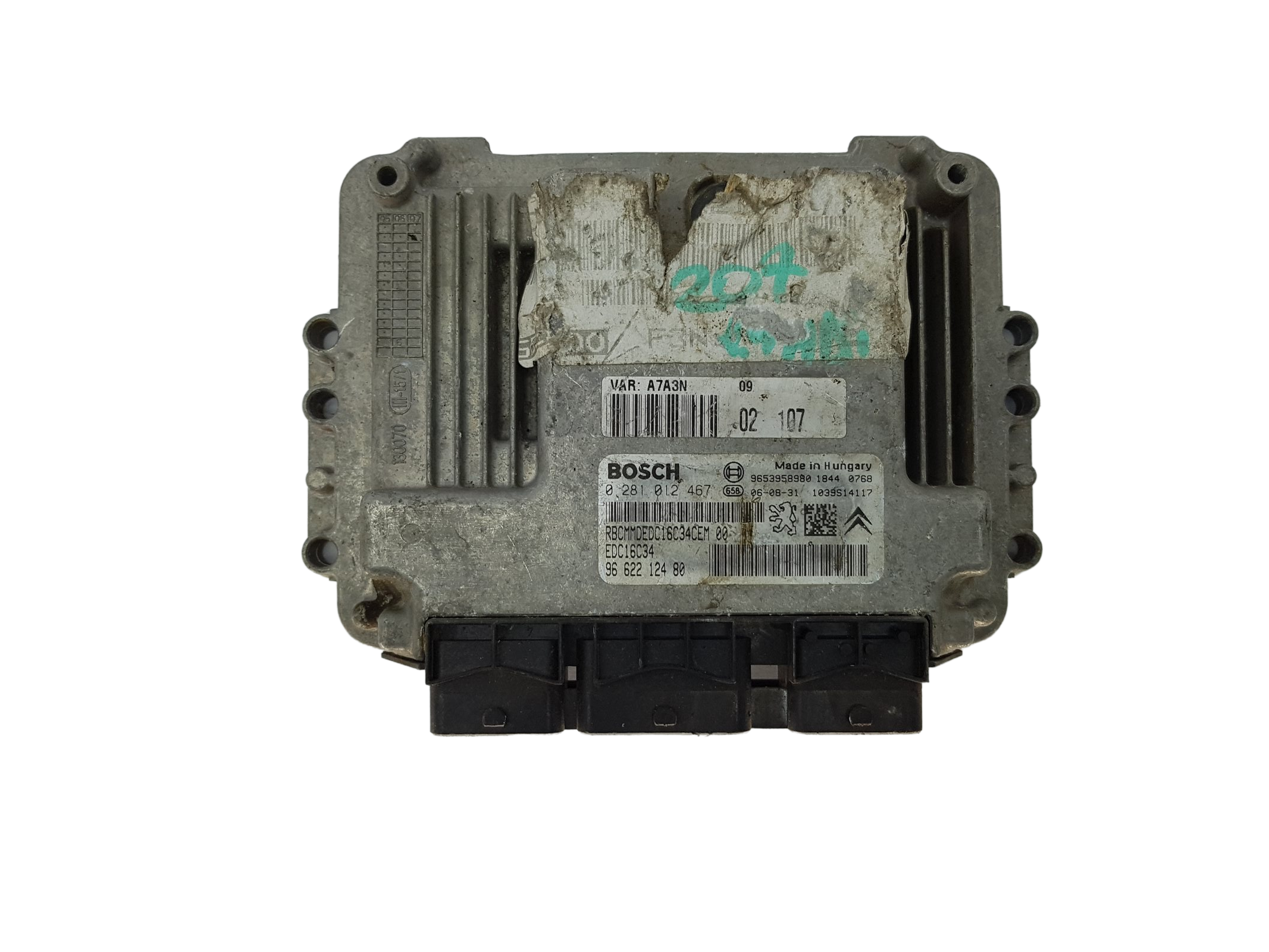 Kontrolna Enota PSA 0281012467 9662212480 9653958980 Bosch 16281 main product photo