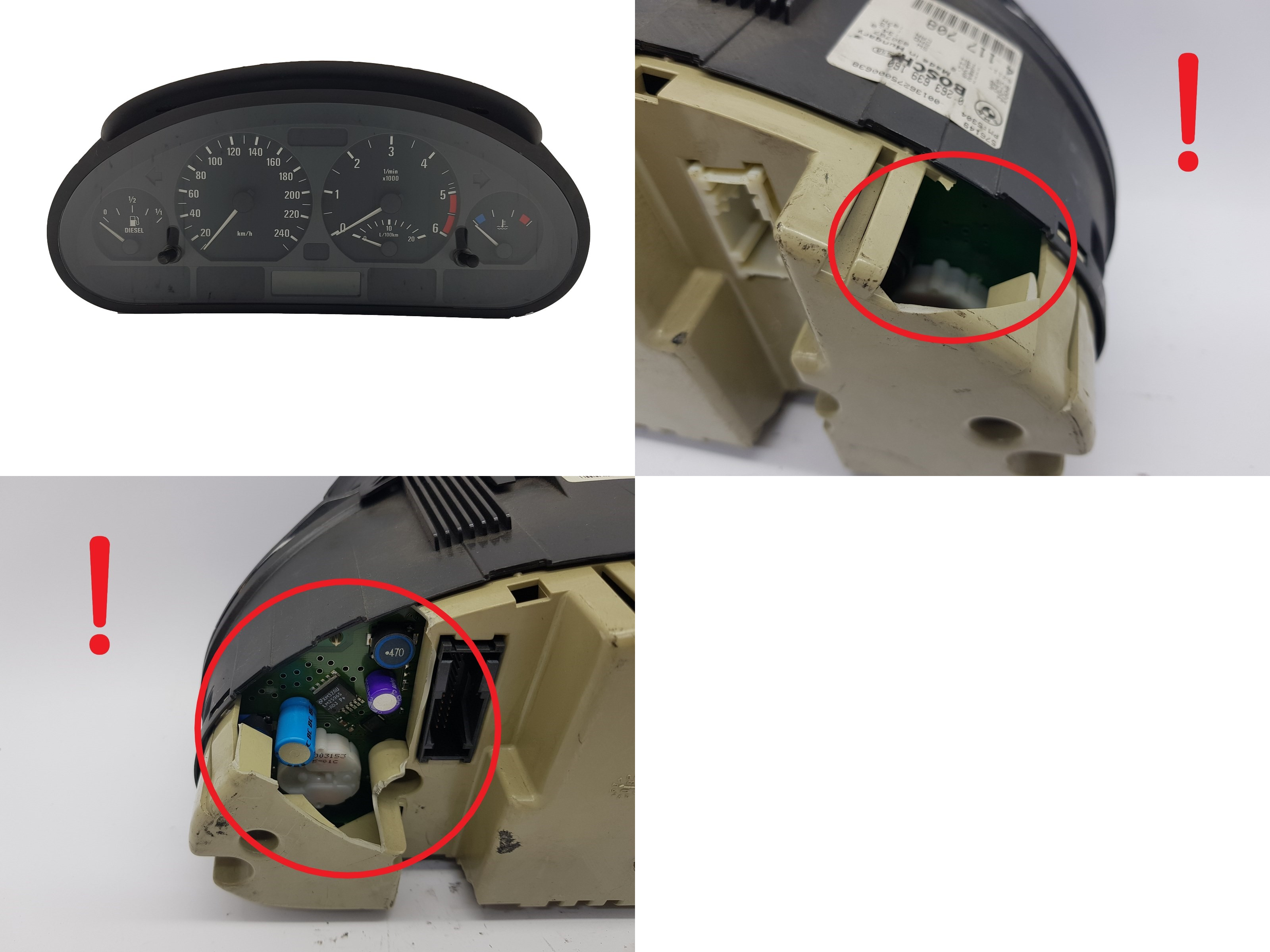 Merilnik hitrosti BMW 3 E46 4117708 0263639160 1180 main product photo