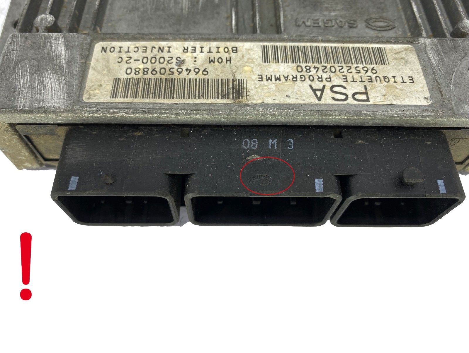 Kontrolna Enota 9652202480 9646509880 21584454-2 PSA Sagem 49705 main product photo