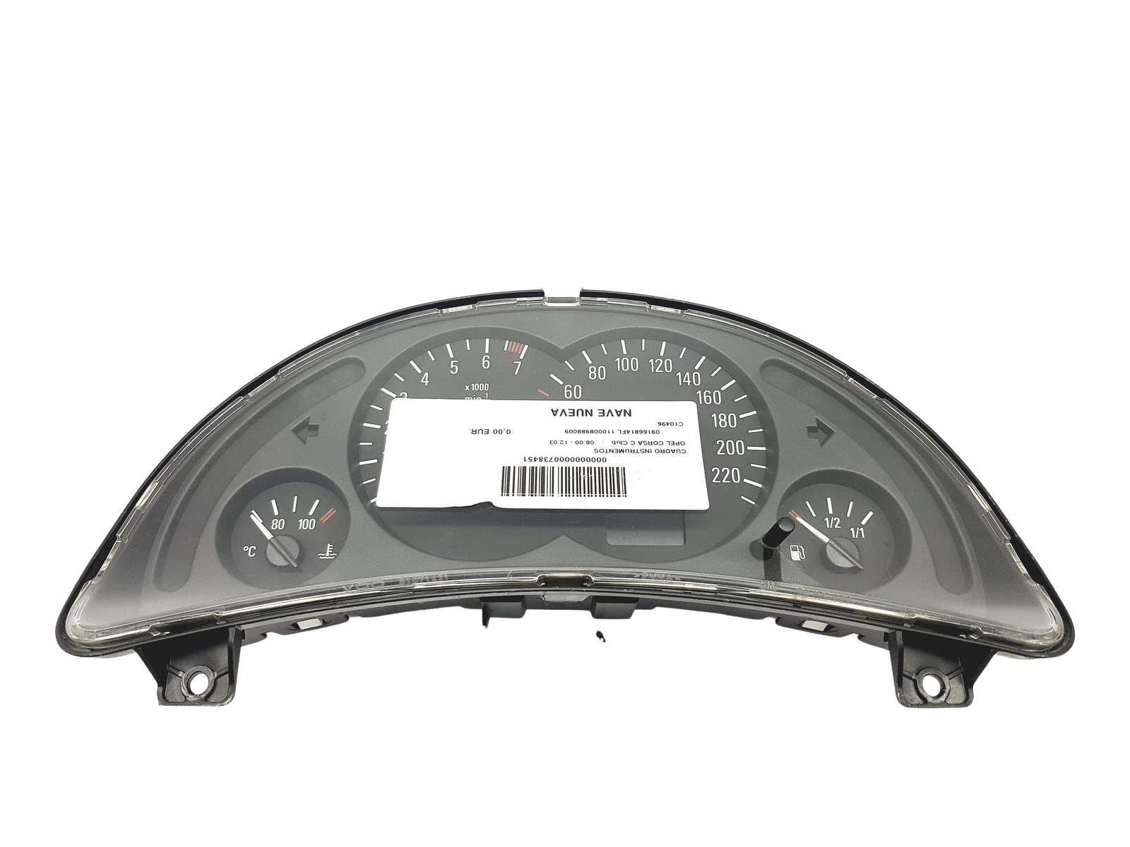 Merilnik vrtljajev Opel Corsa C 09166814FL 110008988009 55557 main product photo