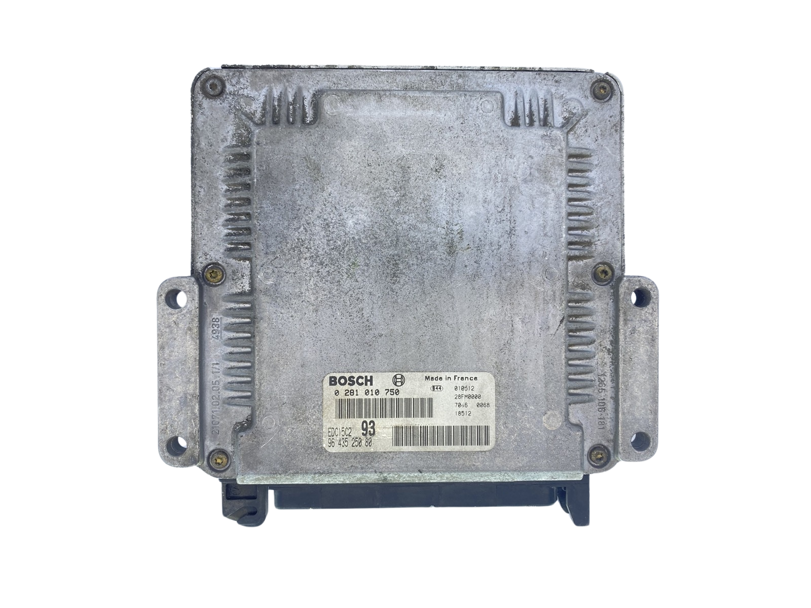 Kontrolna Enota 9643525080 0281010750 EDC15C2 PSA Bosch 63837 main product photo