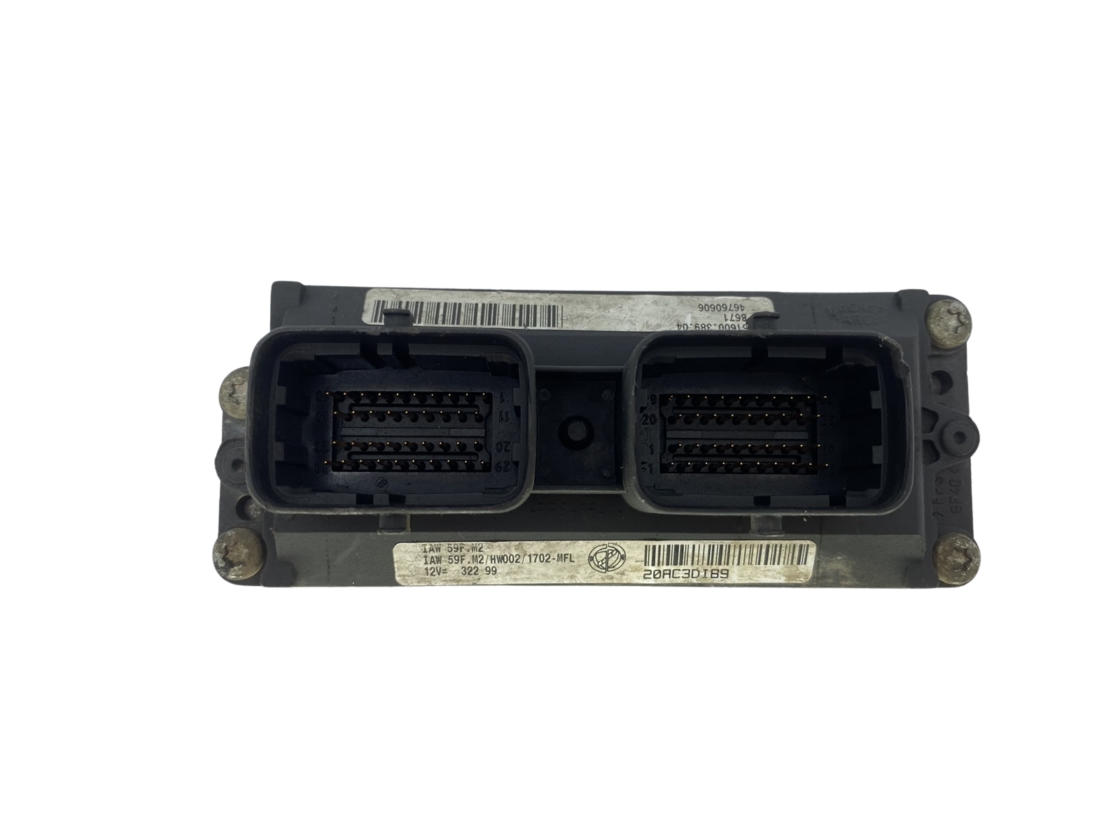 Kontrolna Enota IAW59F.M2 46760606 61600.389.04 Fiat Magneti Marelli 52744 main product photo
