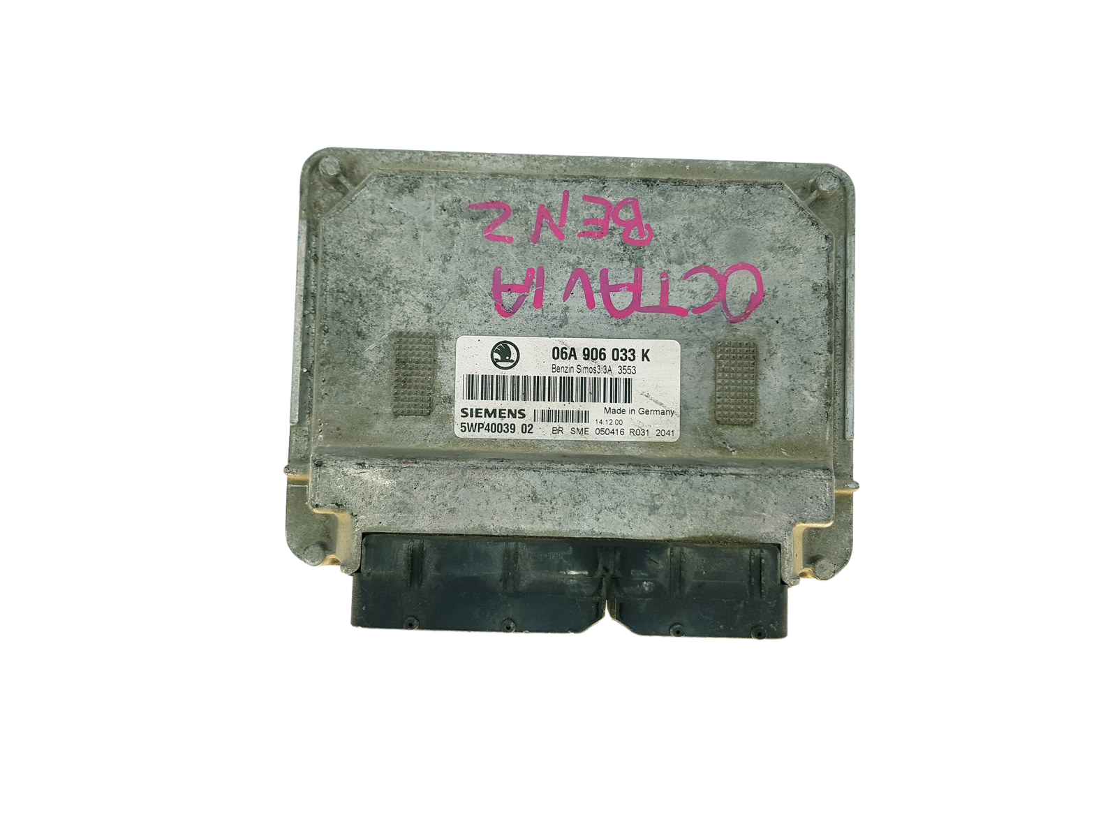 Kontrolna Enota 06A906033K 5WP40039 04 Skoda Siemens 32957 main product photo