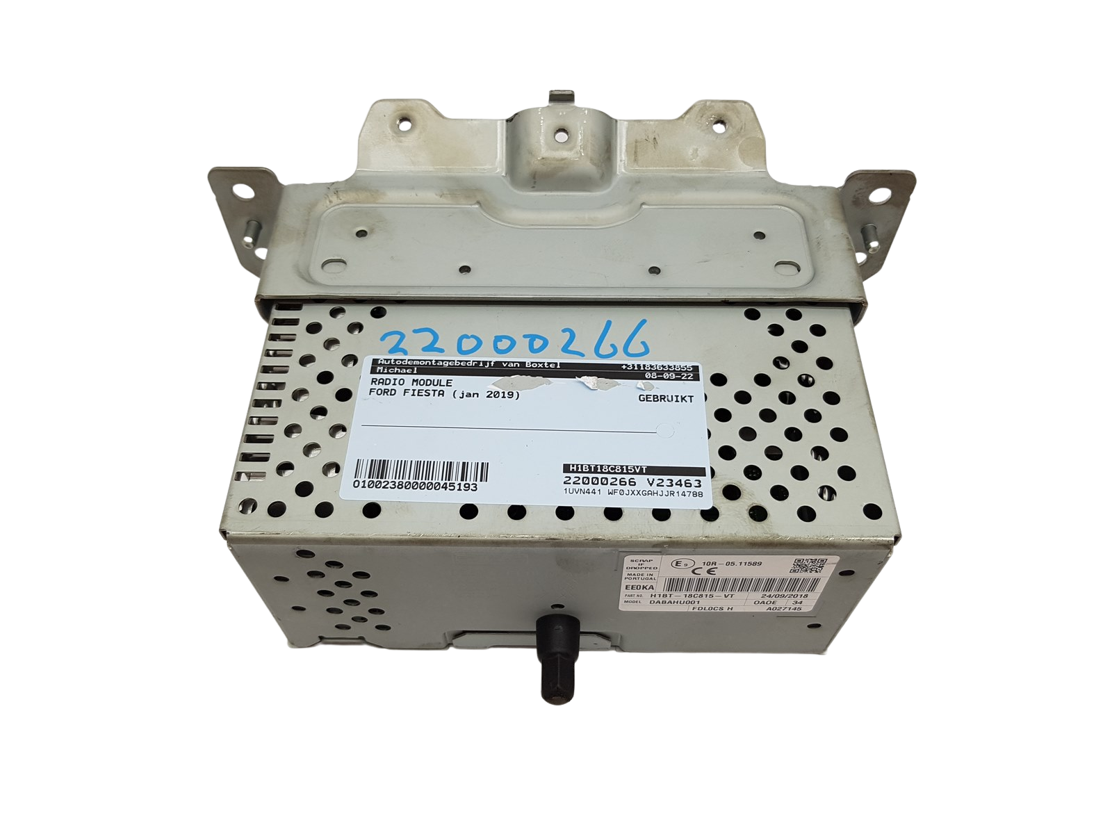 Avtoradio Navi Ford Fiesta H1BT-18C815-VT DABAHU001 main product photo