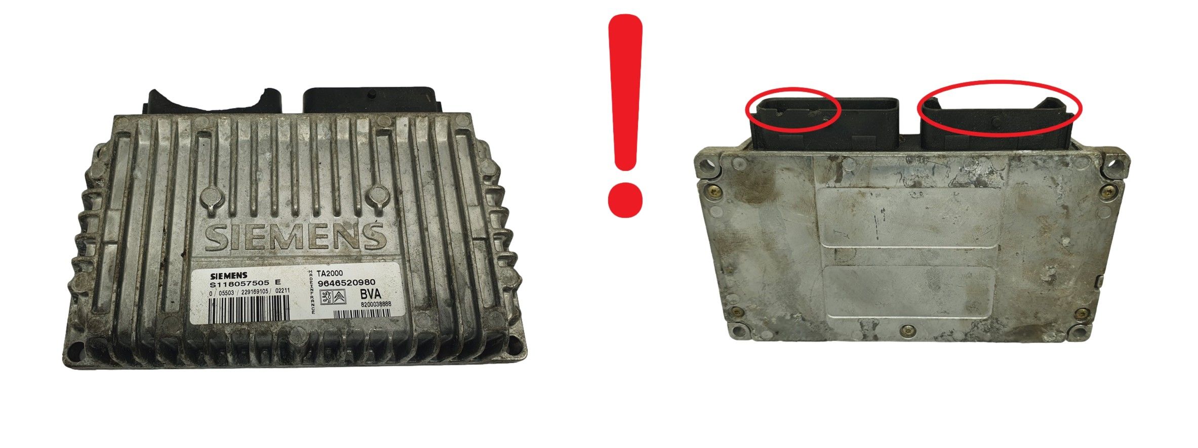 Kontrolna Enota 9646520980 8200038888 S118057505 E PSA Siemens main product photo