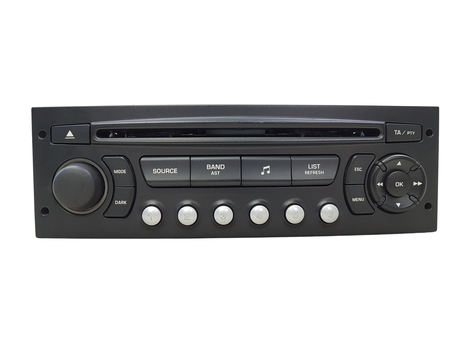 Radio CD predvajalnik Peugeot 307 9659139977 7645038392 Blaupunkt 1302 main product photo