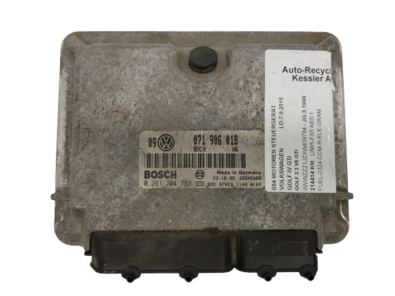 Kontrolna Enota VW 071906018 0261204753 Bosch 22462 main product photo