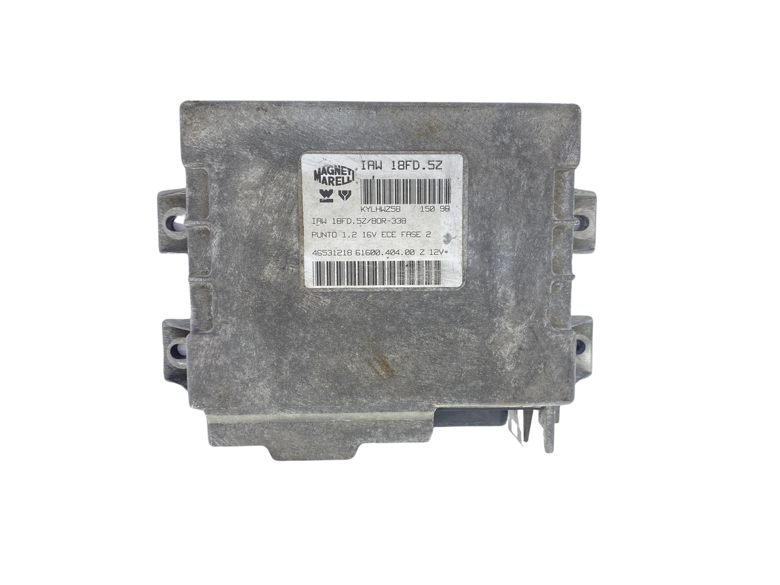 Kontrolna Enota IAW18FD.5Z 46531218 61600.404.00 Fiat Magneti Marelli 61417 main product photo